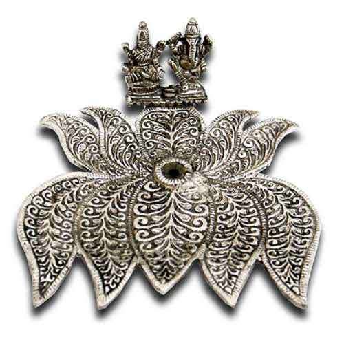 Lotus Flower And Ganesh Lakshmi - 7 - USA Delivery Only