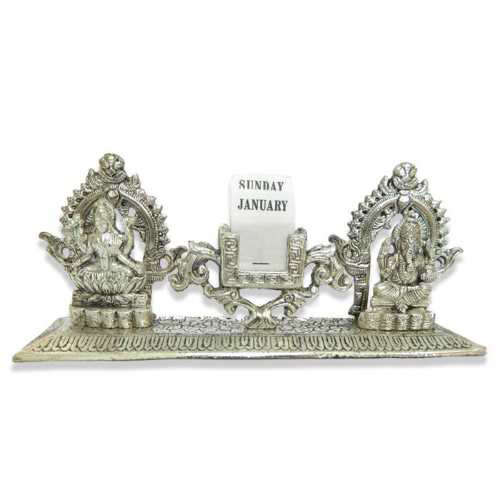 Lord Ganesh Lakshmi Table Calender - 11035 - Canada Delivery