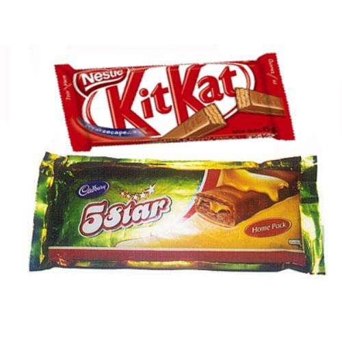 Cadburys - Kit Kat and  5 Star - Singapore Delivery Only