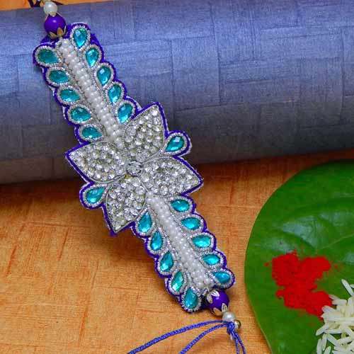 Classy American Diamond Rakhi