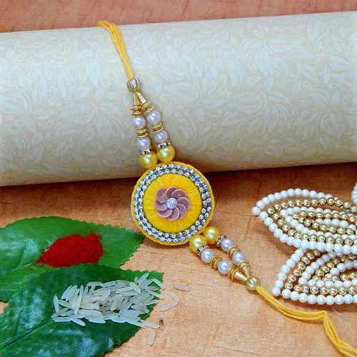 Smashing Floral Rakhi