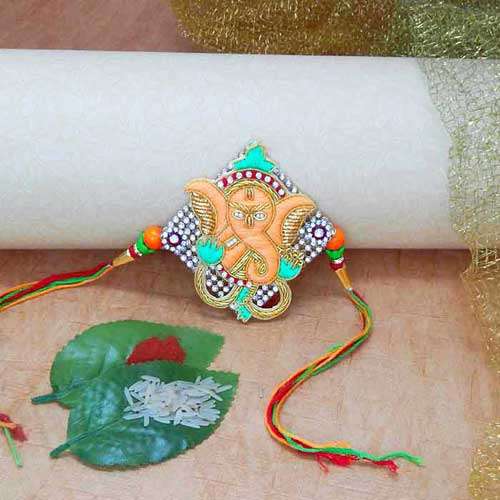 Auspicious Ganeshji Rakhi