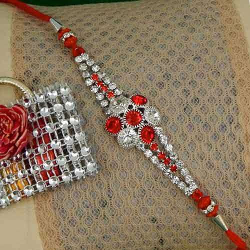 Crystal Beauty Rakhi