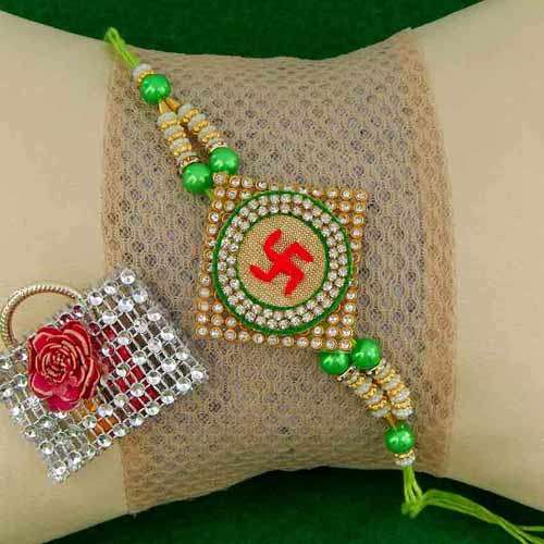 Spiritual Swastik Rakhi