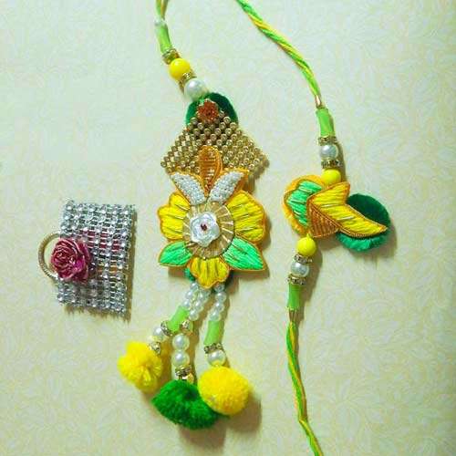 Engaging Rakhi Rakhi Lumba Set