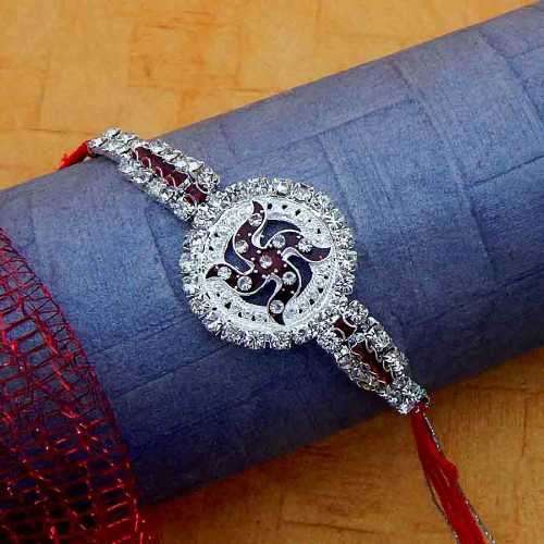 Graceful Swastik Rakhi