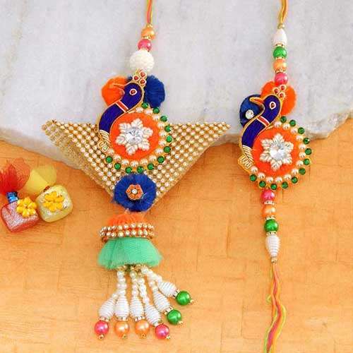 Tantalizing Rakhi Lumba Set