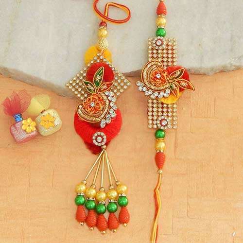 Charismatic Rakhi Lumba Set - 2
