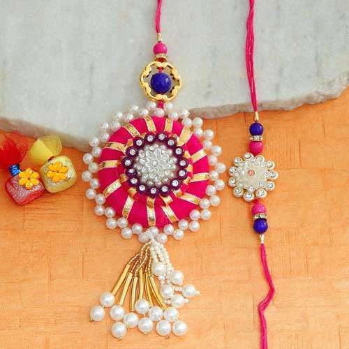 Marvelous Rakhi Lumba Set