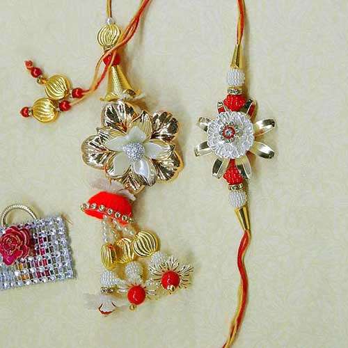 Voguish Rakhi Lumba Set