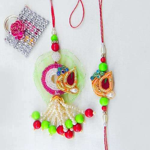 Blissful Rakhi Lumba Set