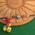 Splendid Floral Swastik Rakhi - USA Delivery Only