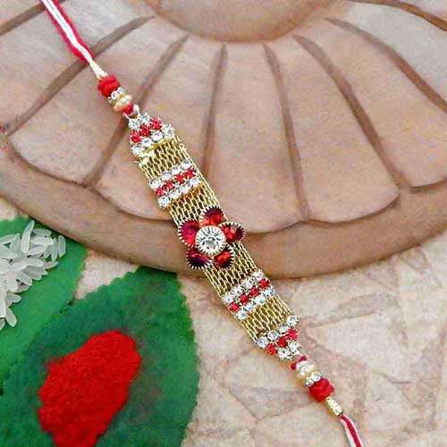 Floral Beauteous Rakhi - USA Delivery Only