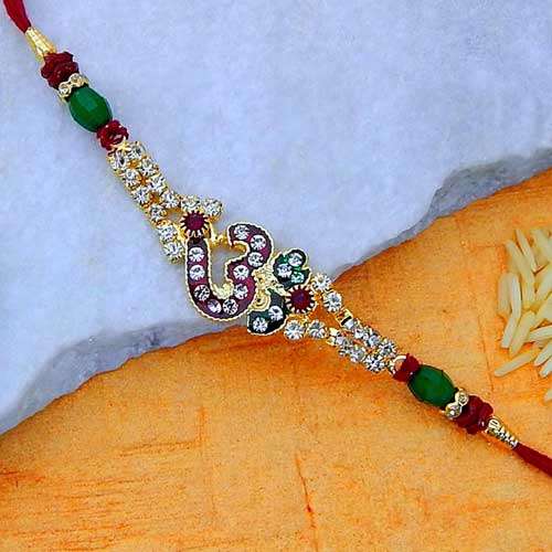 Religious Om Rakhi - USA Delivery Only