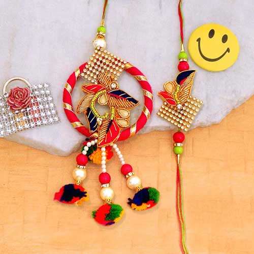 Smashing Rakhi Lumba Set - 2