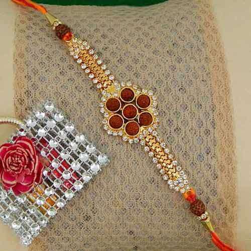 Heavenly Rudraksh Rakhi - AUSTRALIA Delivery Only