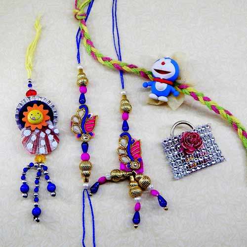 Family Rakhi Set - 04 - USA Delivery Only