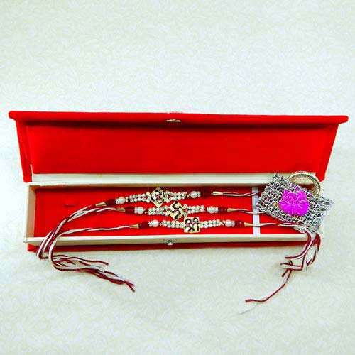 Rakhi Set - 03 With Rakhi Gift Box