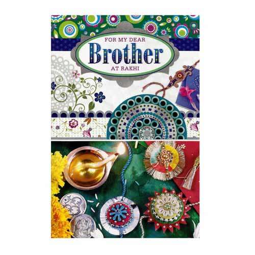 Greeting Card With Rakhi - 1