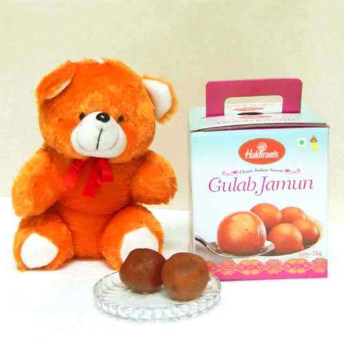 Teddy & Gulab Jamun - India Delivery Only