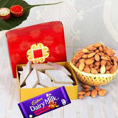 Chocolate With Sweet & Badam - USA Delivery Only