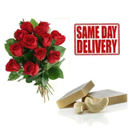 Sweet With Roses - Same Day Delivery In India Only
