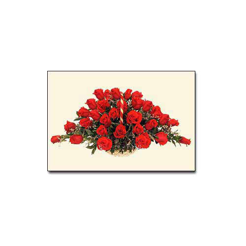 Two Dozen Red Roses Bouquet - India Delivery