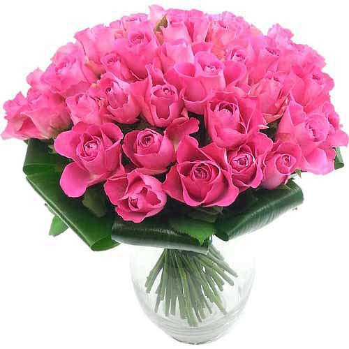 51 Pink Roses - India Delivery Only