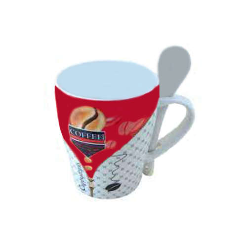 Coffee Mug With Spoon