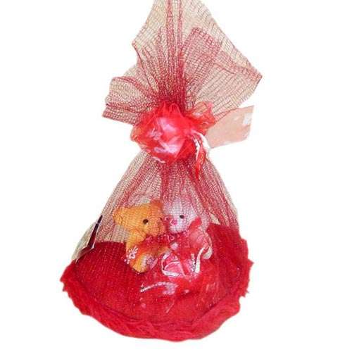 Small Teddy's With Red Heart