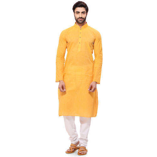 Yellow Kurta for Men