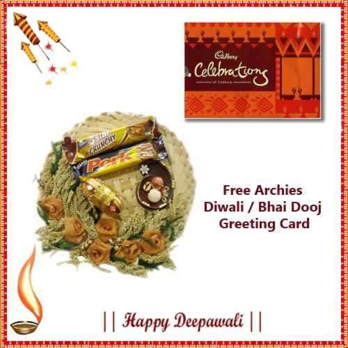 Diwali Express Hamper 12 - US, UK & Canada Delivery Only