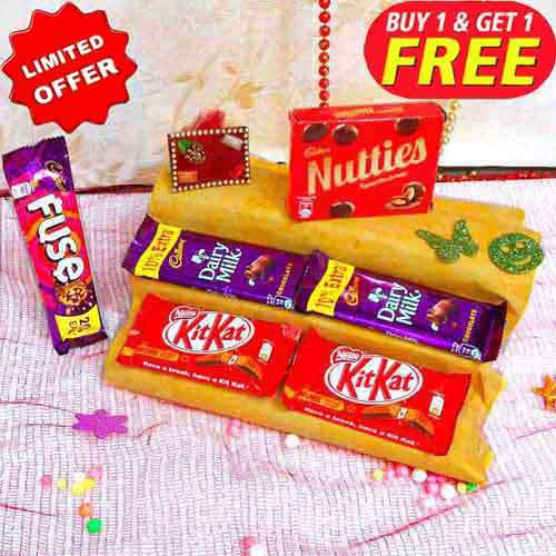Combo Of 6 Chocolates - Buy 1 Get 1 Free -  USA Delivery Only