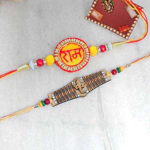 Auspicious Rakhi Set