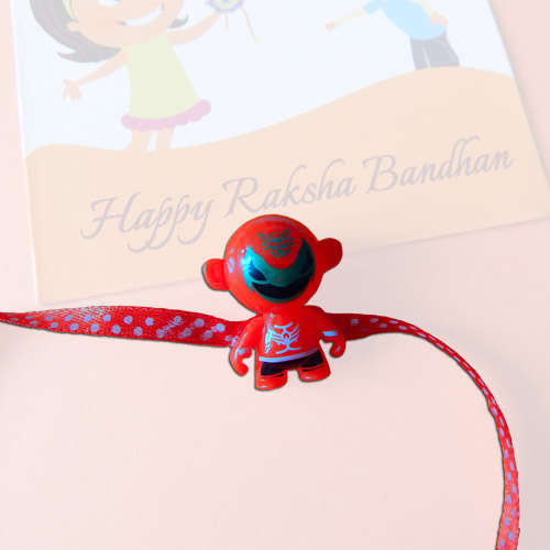 Strong Cartoon Character Kids Rakhi