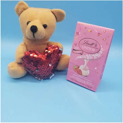 Lindt Chocolate with Cute Teddy - Canada Direct