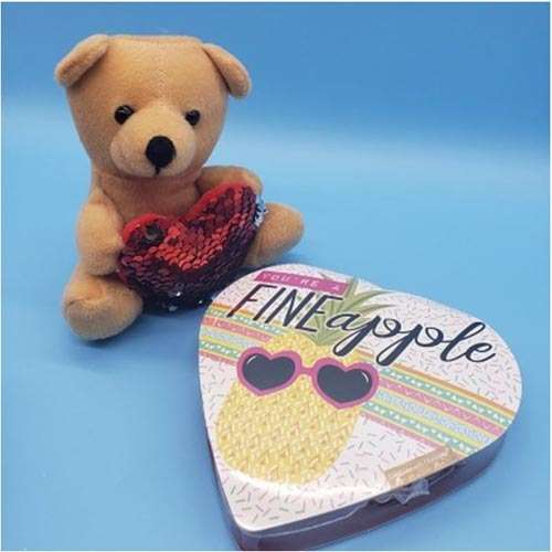 Endearing Teddy with Chocolate - Canada Direct