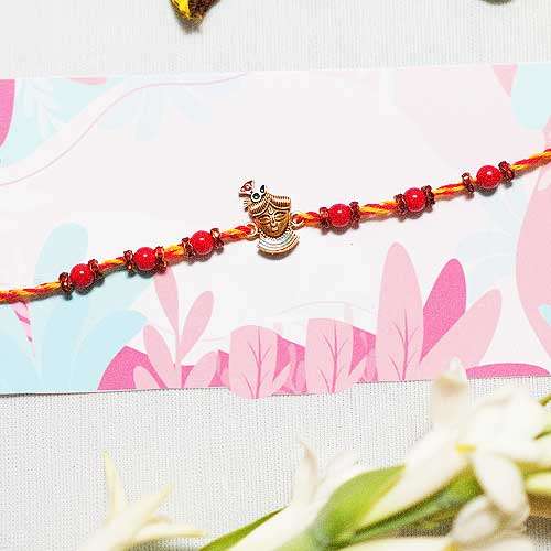 Krishna Embrace Rakhi  - USA Delivery Direct