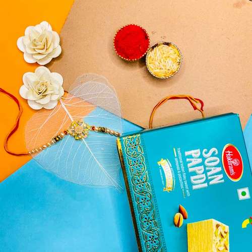Haldiram's Soan Papdi With Rakhi - Australia Delivery Direct