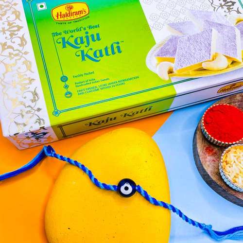Haldiram's Kaju Katli With Rakhi - Australia Delivery Direct