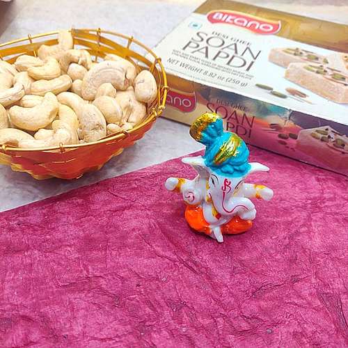Soan Papdi with chashews & Ganesh ji- Australia Direct Delivery