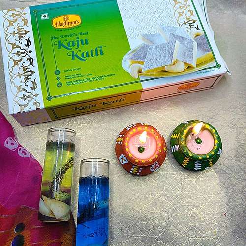 Sweets ,diya & candle- Australia Direct Delivery
