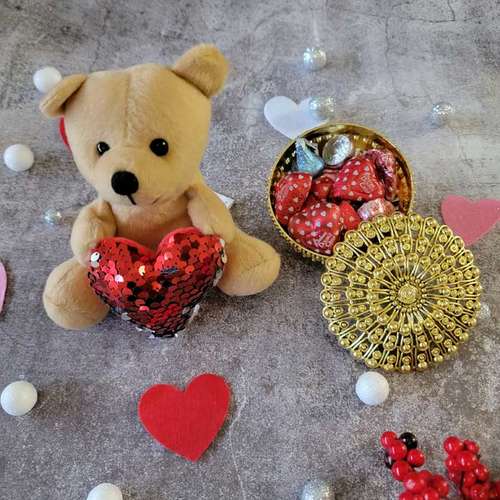 Teddy Bear & Candies - USA Direct