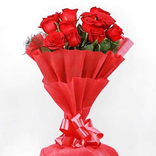 12 Red Roses - USA Direct