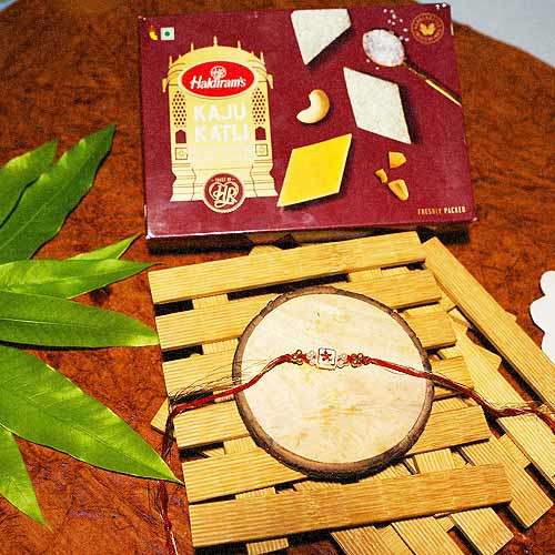 Celestial Essence Rakhi Gift - USA Delivery Only