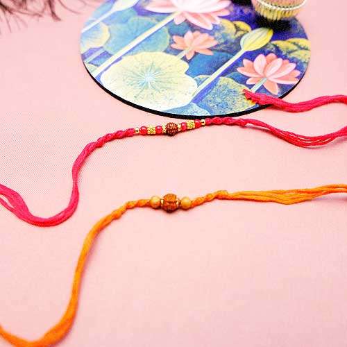 DECENT SET OF 2 RAKHIS - USA Delivery Only