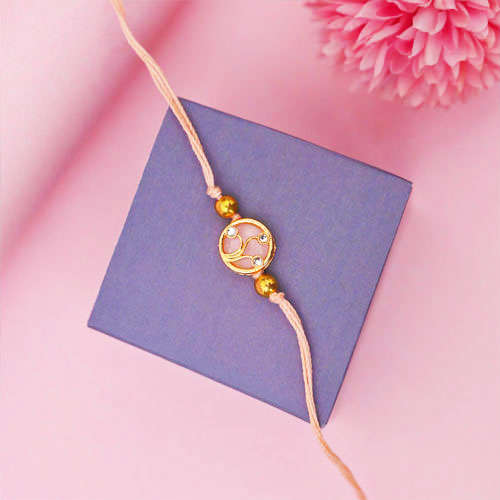 Round Fancy Rakhi - USA Delivery Direct