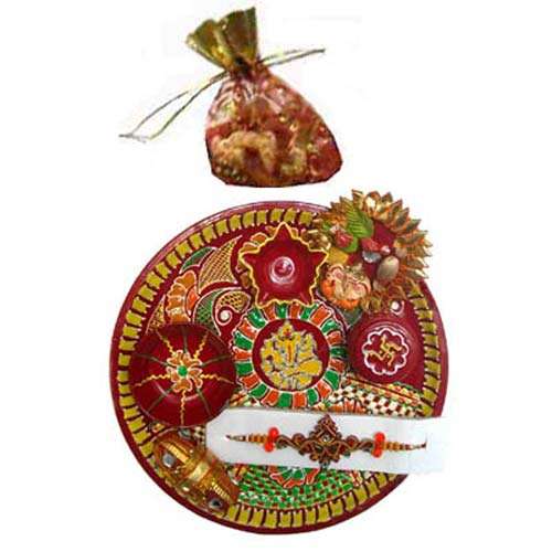 Ganesh Puja Thali With Dry Fruits