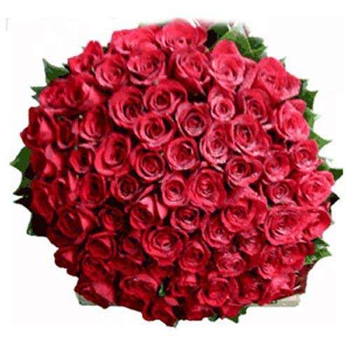 100 Long Stem Red Roses - Belgium Delivery Only