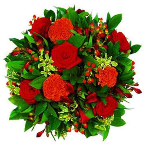 Red Rose Posy - France Delivery Only